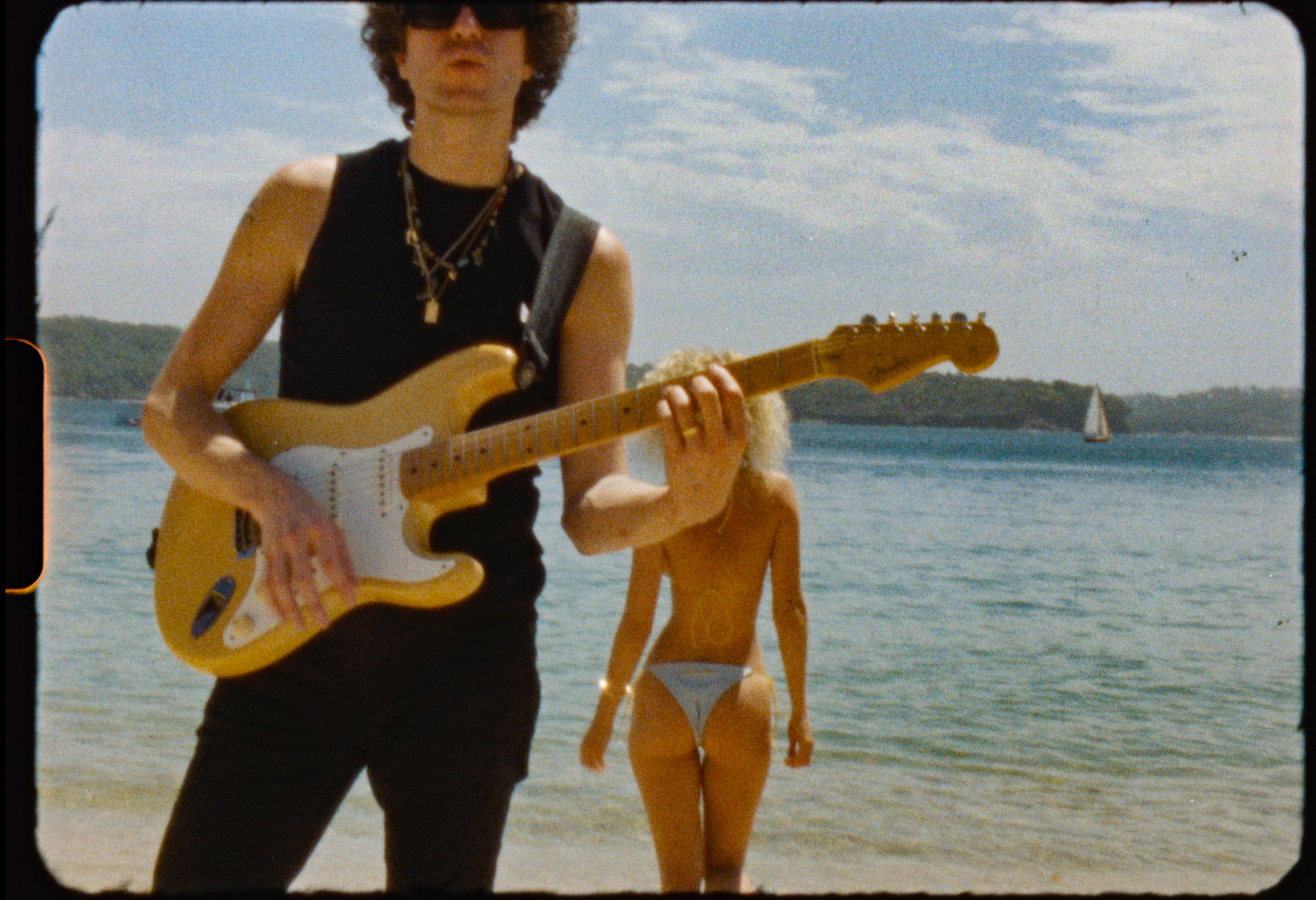 "Sunny Baby" in collaboration with The Kooks Shimmer Micro String Bikini