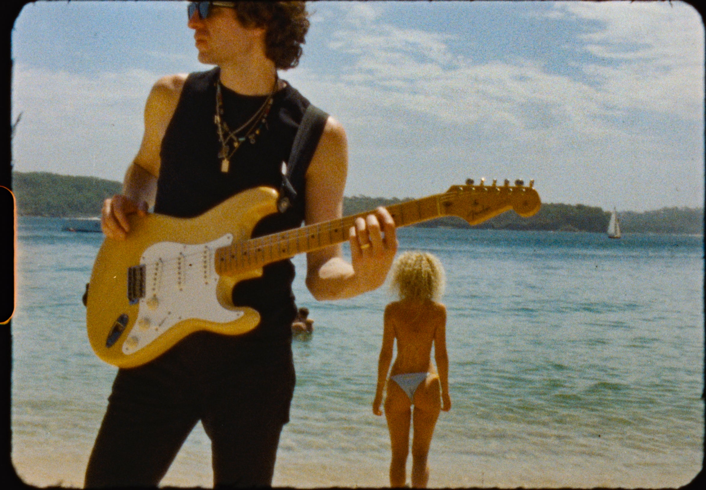 "Sunny Baby" in collaboration with The Kooks Shimmer Micro String Bikini