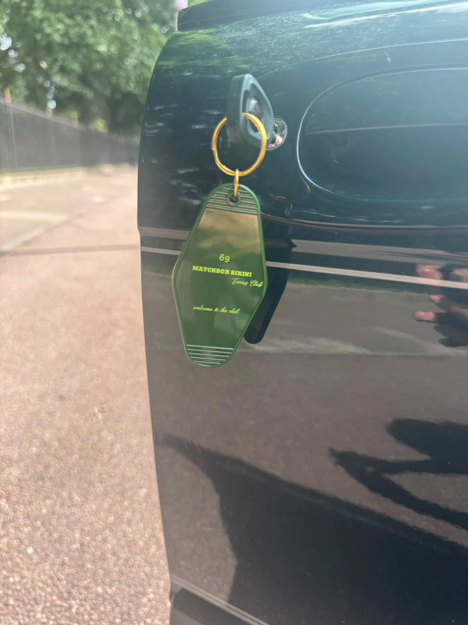 MB Club Motel Keychain