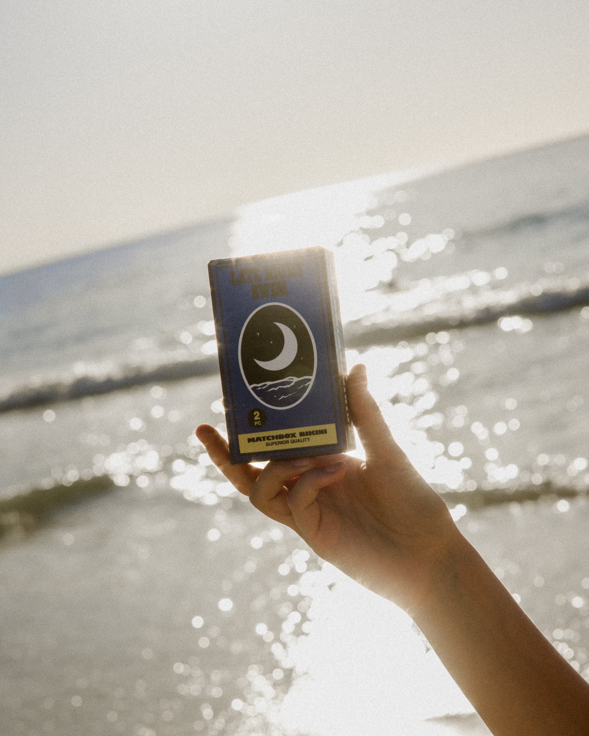 "Late Night Swim" Matte Micro String Bikini