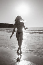 "Late Night Swim" Matte Micro String Bikini