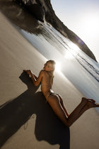 "Late Night Swim" Matte Micro String Bikini