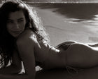 "Jazz Club" Shimmer Micro String Ruffled Bikini