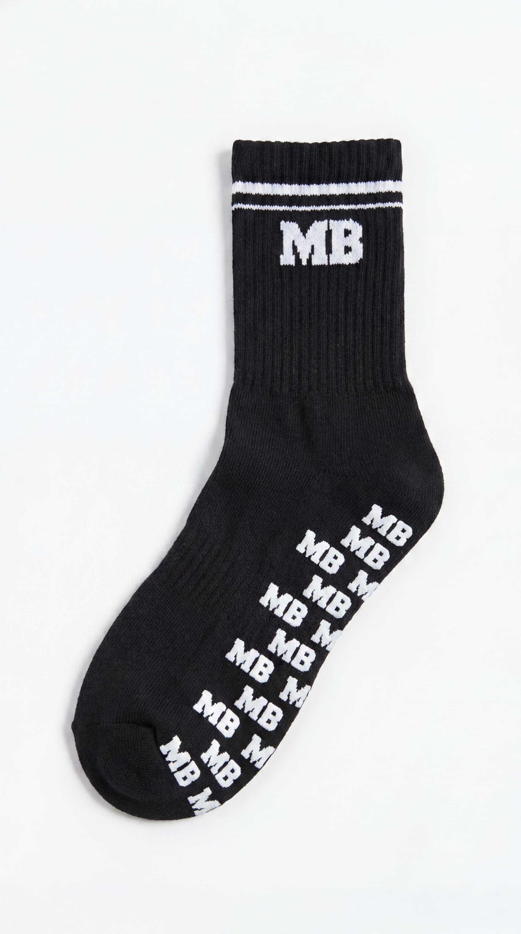 "Morning Stretch" Pilates Grip Sock