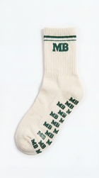 "Morning Stretch" Pilates Grip Sock