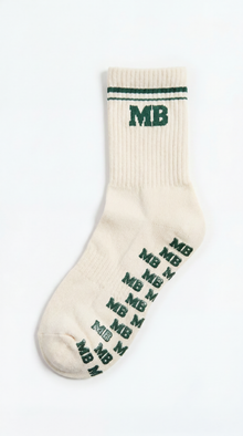 "Morning Stretch" Pilates Grip Sock