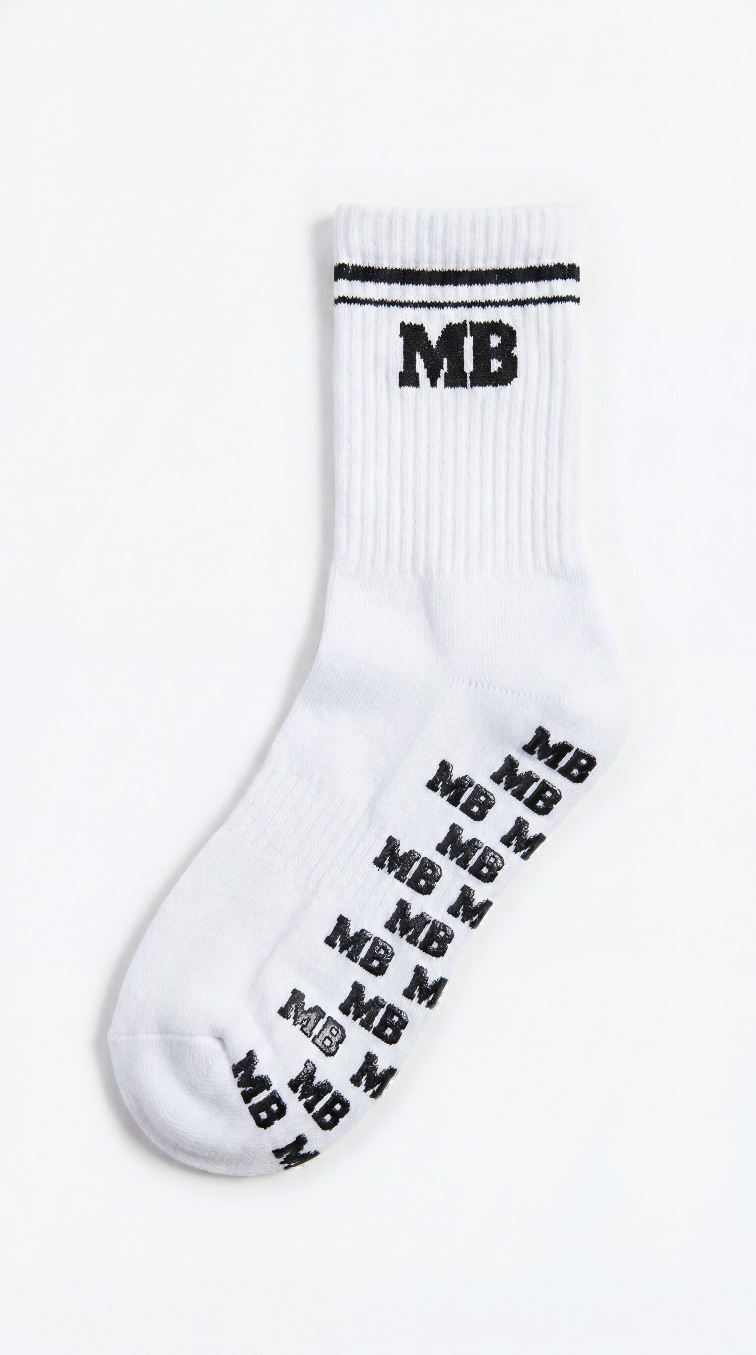 "Morning Stretch" Pilates Grip Sock